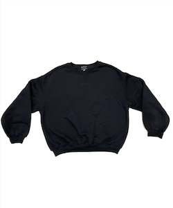 LAST CHANCE Cosy · Crew neck sweatshirt black