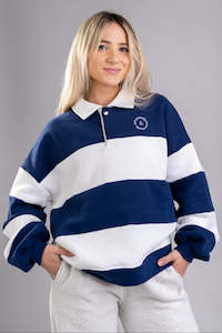 Tops: Polo Stripes sweatshirt Nautical stripe