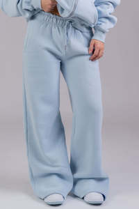 New: UNISEX Wide-leg Sweatpants Sky Blue