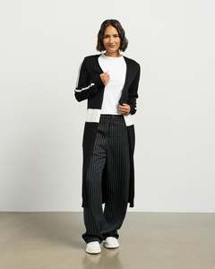 Et Alia: et alia Kyle Knit Cardi - Black & White