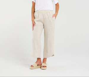 Blackstone Arabella Petal Hem Pants -  Summer Sand