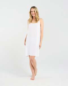 Blackstone Cotton Slip - White