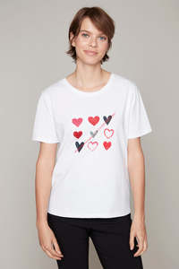 Carre Noir Hearts Tee