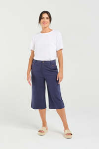 Pants: Blackstone Vincent Long Bermuda Shorts