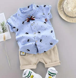 Boy: Baby Boy Clothing set Blue