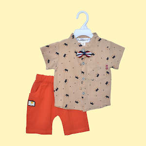 Boy: Baby Boy Clothing set Cream
