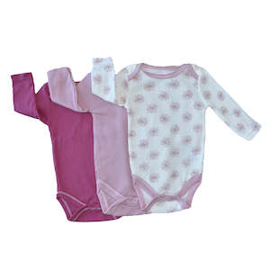 Girl: Baby 3pc Romper
