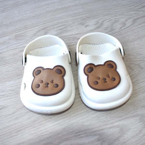 Accessories: Kids Crocks White