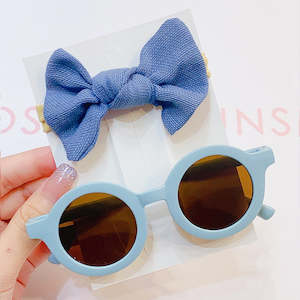 Accessories: Baby Sunglasses With Bow hair Band