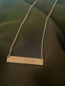 KIA KAHA necklace (gold)