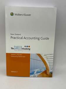 Accounting: New Zealand Practical Accounting Guide by Stephen J. Marsden