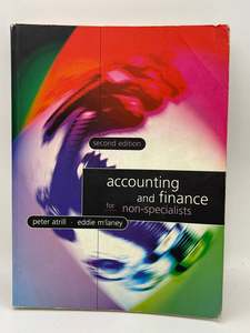 Accounting: Accounting and Finance for Non-specialists by Peter Atrill, E. J. McLaney