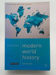 Mastering Modern World History by Norman Lowe