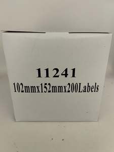 Mailing Supplies: Non-OEM 9 x Rolls. Brother Compatible DK-11241 Continuous Labels (with frame)