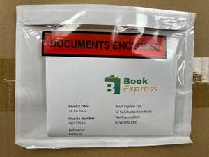 Packing List Envelopes, 115x150mm 'DOCUMENTS ENCLOSED' - box of 1000 envelopes