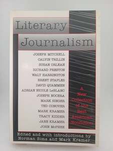 Literary Journalism: A New Collection of the Best American Nonfiction by Norman &hellip;
