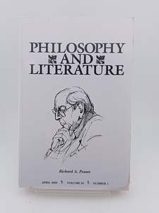 Philosophy and Literature by Denis Dutton & Patrick Henry (Editors)