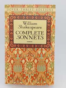 Complete Sonnets by William Shakespeare (Dover Thrift Editions)