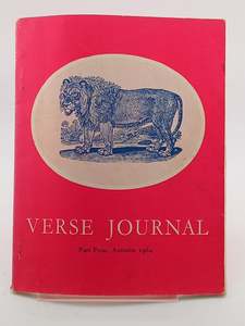 Poetry: Verse Journal Part Four, Autumn 1964 by Unknown