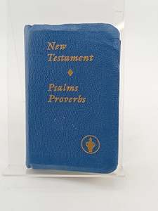 New Testament: Psalms Proverbs by Unknown