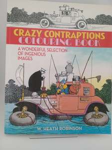 Drawing: Crazy Contraptions Colouring Book by W. Heath Robinson