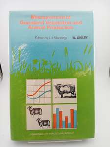Measurement Grassland Vegetation & Animal Production - Cabi Ito by L. 'tManetje