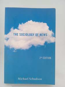 The Sociology of News (Contemporary Societies) by Michael Schudson