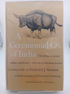 Asian History: A Ceremonial Ox of India Frederick J. Simoons