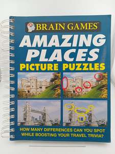 Brain Games: Amazing Places Picture Puzzles by Unknown