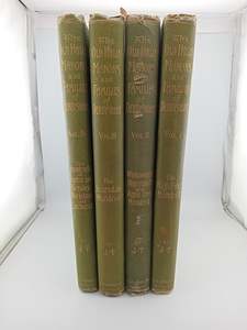 Genealogy: The Old Halls, Manors and Families of Derbyshire 4 Volume set by Joseph Tilley