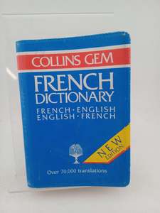 French: Collins Gem Dictionary, French-English by Pierre-Henri Cousin