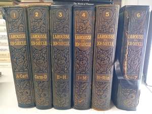 French: Larousse du XXe siècle en 6 volumes Edited by Paul Augé