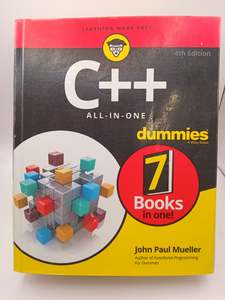 Computers: C++ All-in-One For Dummies by John Paul Mueller