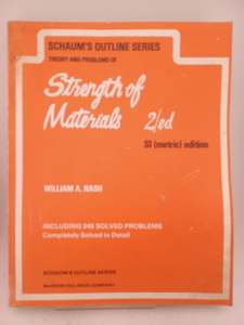 Architecture: Strength of Materials (Schaum's Outline Series) by W.A. Nash