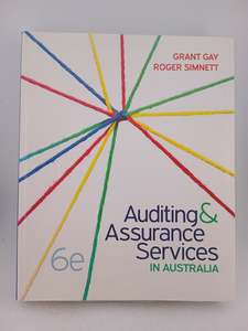 Auditing & Assurance in Australia by Grant Gay,Roger Simnett