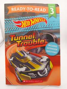 Childrens Fiction: Scholastic Reader Level 3: Hot Wheels: Tunnel Trouble by Ace Landers