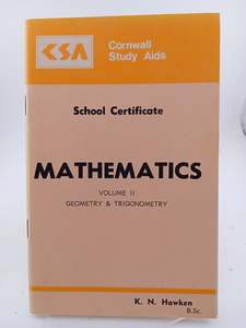Mathematics (Volume II) (Cornwall Study Aids) by K. N. Hawken