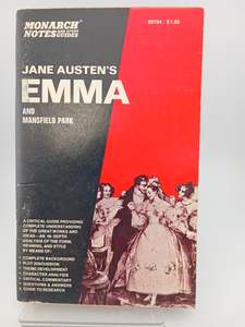 Education: Monarch Review Notes & Study Guides: Jane Austen's Emma and Mansfield Park by William J. Fitzpatrick