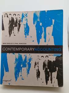 Accounting: Contemporary Accounting by Mike Bazley,Phil Hancock
