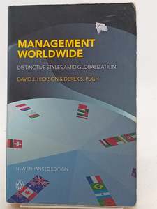 Business: Management Worldwide: Distinctive Styles Among Globalization by David J. Hickson,Derek S. Pugh