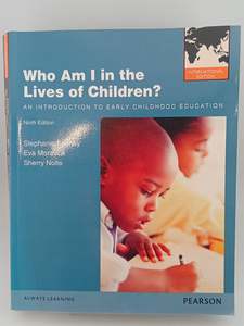 Who Am I in the Lives of Children? an Introducton to Early Childhood Education b&hellip;