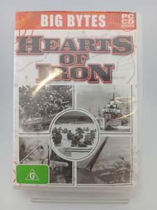 Pc Games: Big Bytes Hearts of Iron [Video Game PC Game CD ROM]