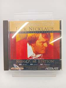 Jack Nicklaus: Golf & Course Design [Video Game PC Game CD ROM]
