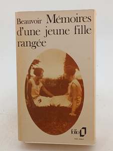 Memoires D'une Jeune Fille Rangee by Beauvoir