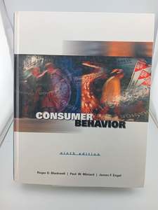 Business: Consumer Behavior (9th Edtion, 2001) by Roger D. Blackwell,Paul W. Miniard,James F. Engel