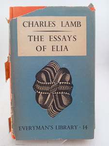 Classics: The Essays of Elia (Everyman's Library) by Charles Lamb