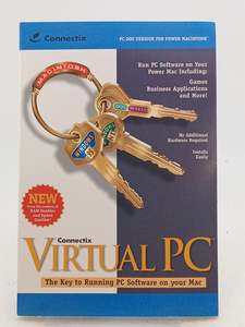 Virtual PC: The Key to Running PC Software on your Mac by Connectix