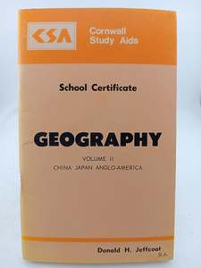 Geography (Volume II) (Cornwall Study Aids) by Donald H. Jeffcoat
