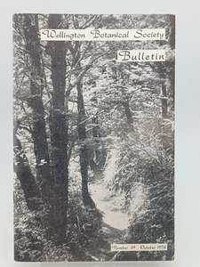Wellington Botanical Society (Bulletin No 39 - October 1976)by M.B. Forde (Edito&hellip;