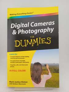 Digital Cameras & Photography for Dummies by Mark Justice Hinton,Barbara Obermeier